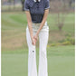 PGM KUZ128 four way stretchy golf pants summer waterproof golf pants for ladies