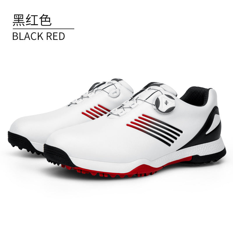 PGM XZ152 New Design Waterproof Men Soft Sole Golf Shoes Auto Lacing Breathable Men Golf Shoes