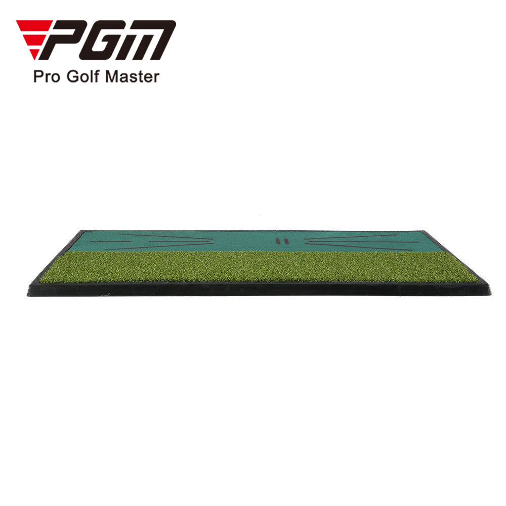 PGM DJD031 2 in 1 indoor turf golf hitting mat artificial grass golf chipping mat