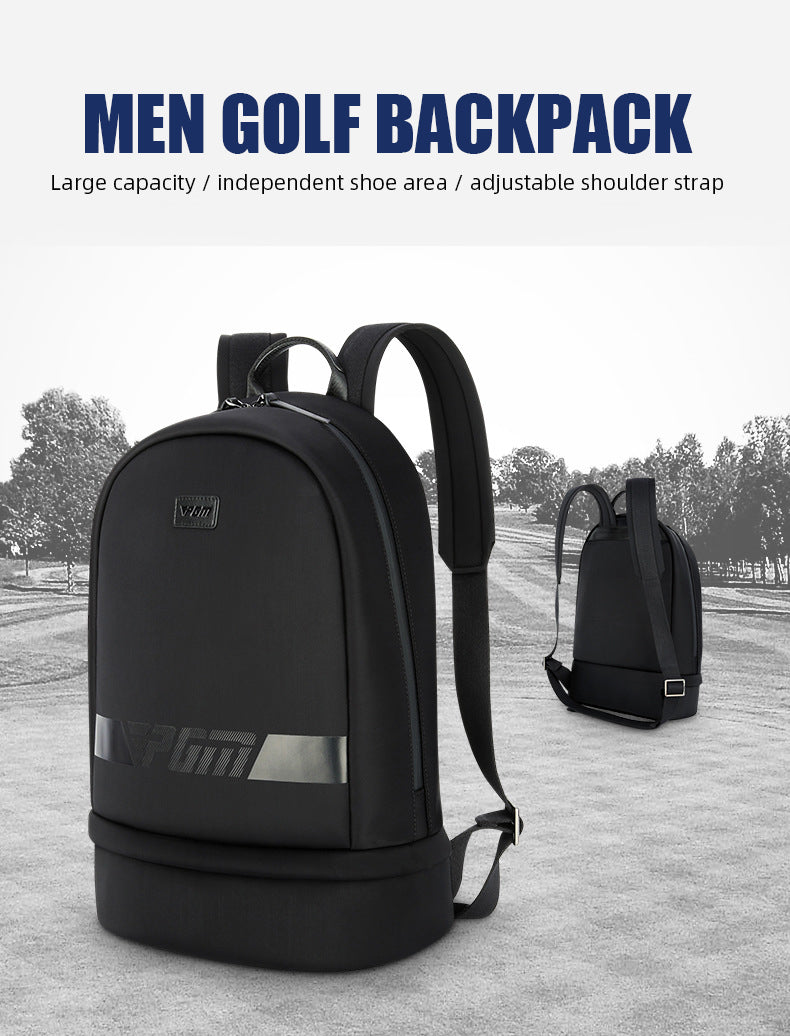 PGM YWB031 golf luxury backpack adjustable straps sport golf bag