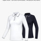 PGM YF539 wholesale bulk long sleeve golf polo shirt high quality woman golf polos