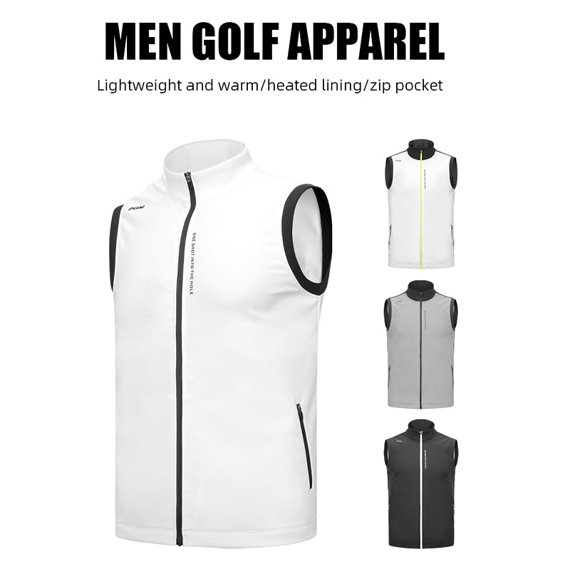 PGM YF523 men vest sport tennis golf apparel jacket sleeve less golf vest