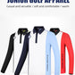 PGM YF493 kids wholesale quality golf polo polyester spandex 2022 golf polo