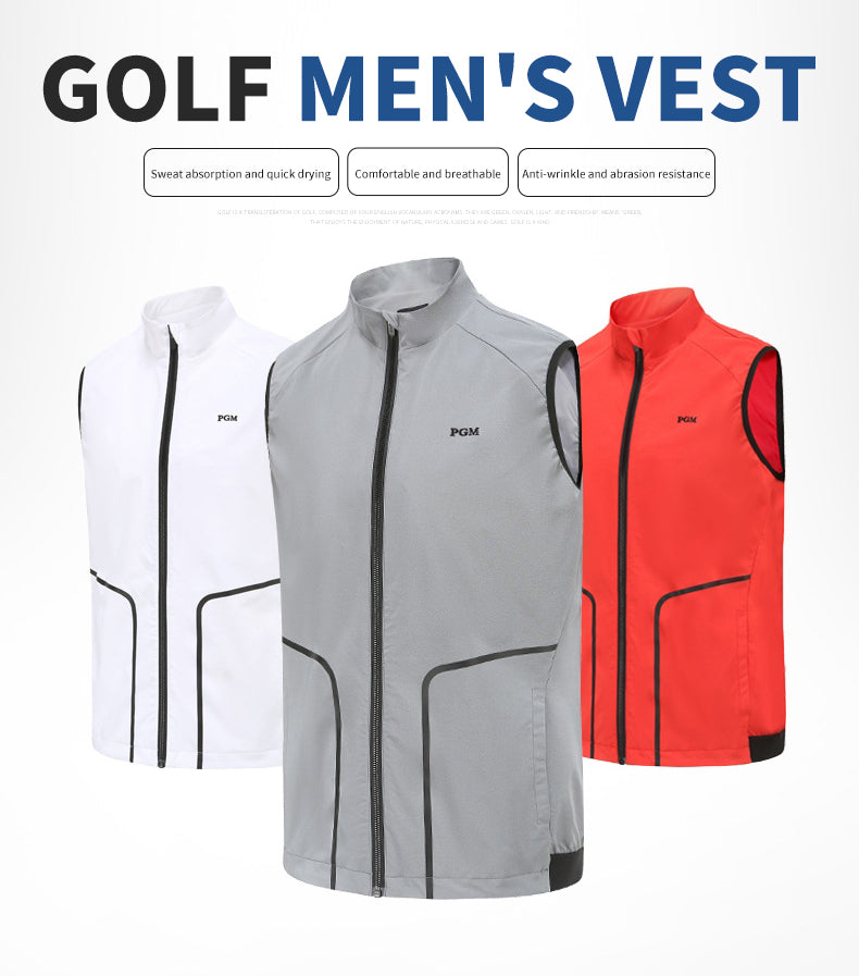 Breathable Golf Vest for Men