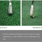 PGM DJD024 golf hitting mat mini backyard golf practice 3-in-1 hit mat foldable hitting swing mat