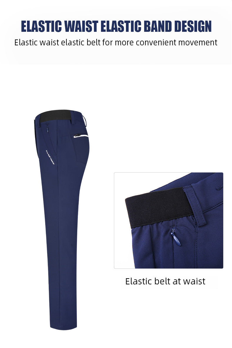 PGM KUZ141 oem athletic golf pants kids polyester spandex long junior golf pants
