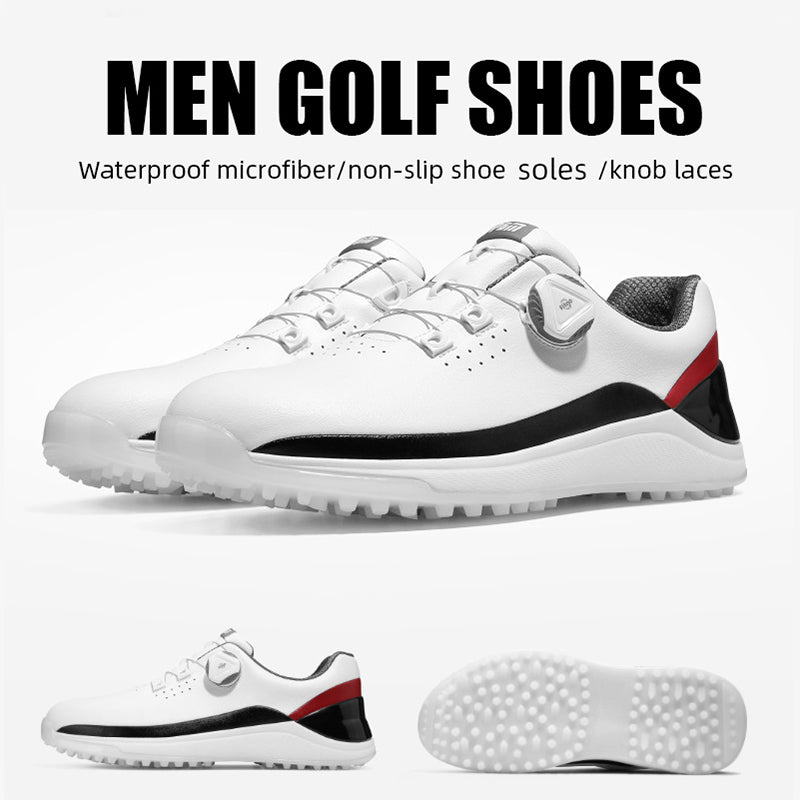 PGM XZ259 men synthetic leather golf shoes professional spike less golf shoe
