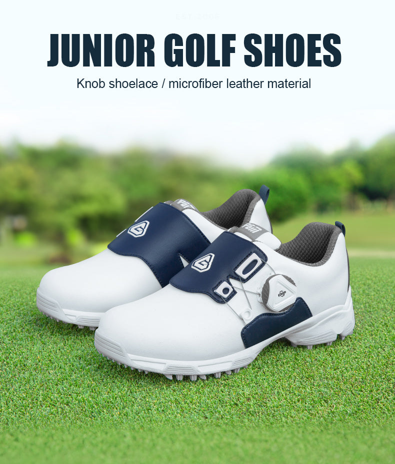 PGM XZ211 new style kids golf shoes non slip waterproof golf shoes
