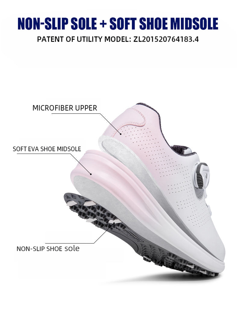 PGM XZ255 ladies golf trainers shoes comfortable golf shoe with custom logo