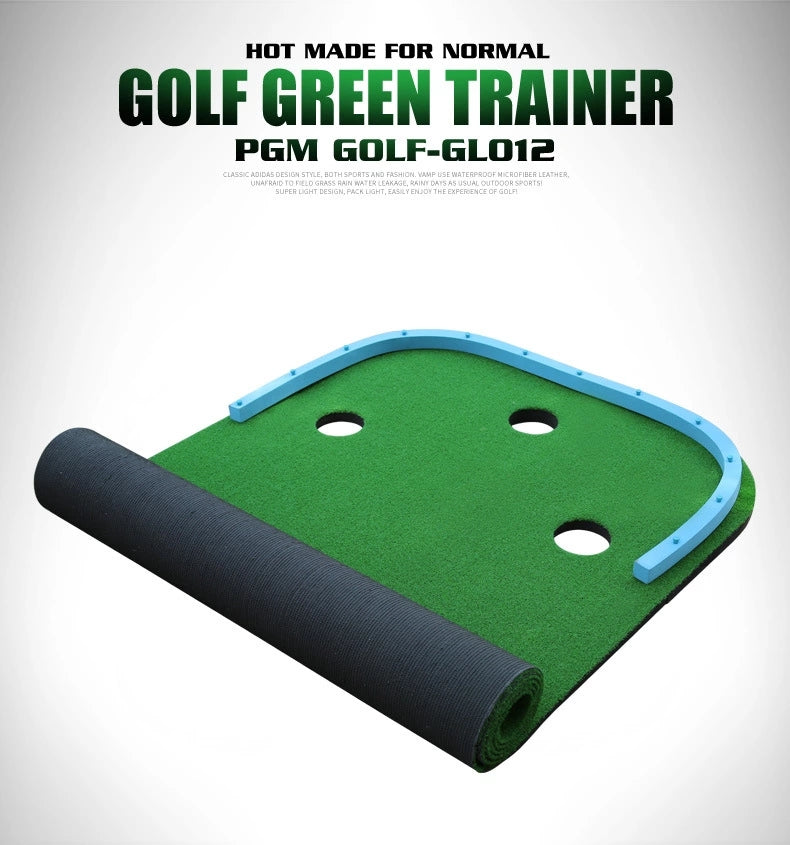 PGM GL012 mini putting green trainer indoor practice putting green