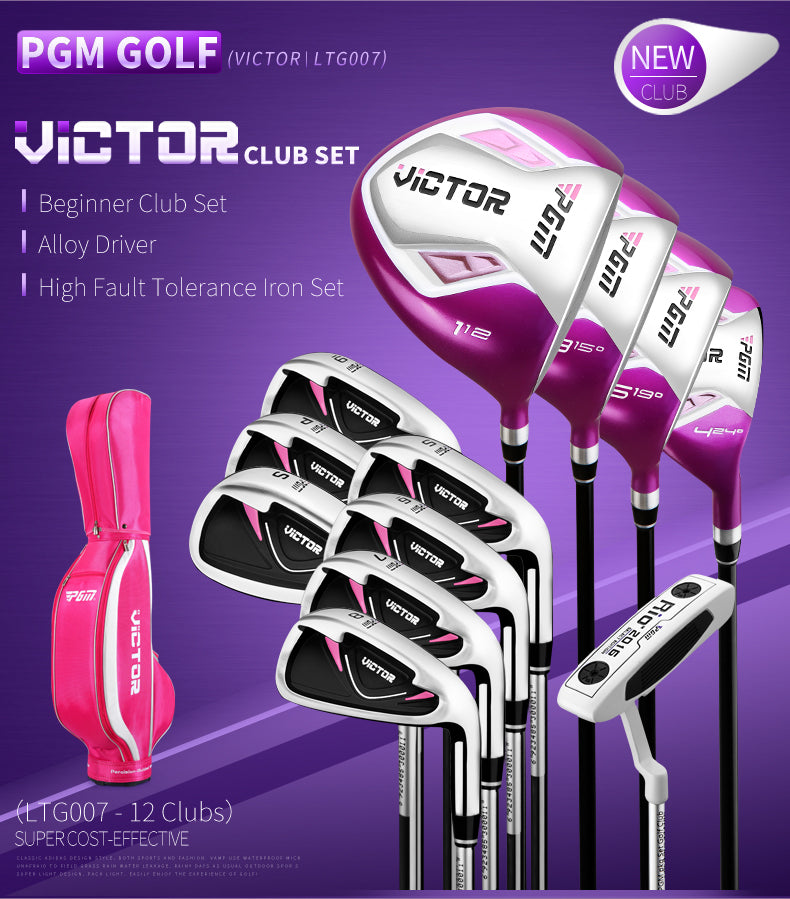 PGM LTG007 hot sale women golf clubs complete set for ladies