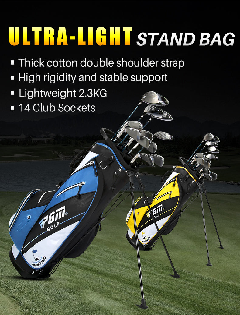 PGM QB026 custom golf stand bag lightweight golf bag with full 14 dividers