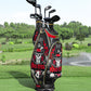 PGM QB112 golf club bag men pu leather custom logo tour golf bag waterproof golf bag