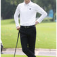 PGM YF480 golf performance polos shirt men long sleeve wholesale golf polo