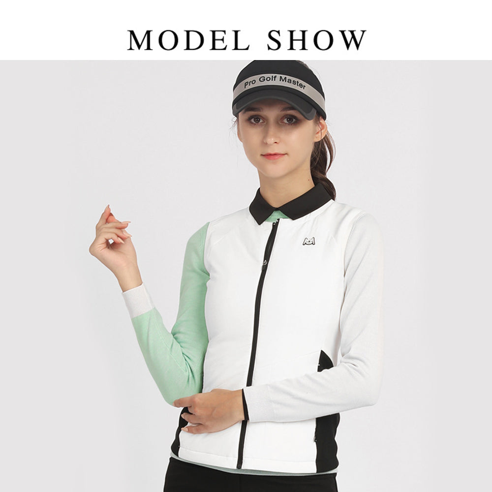 Quilted golf jacket best sale