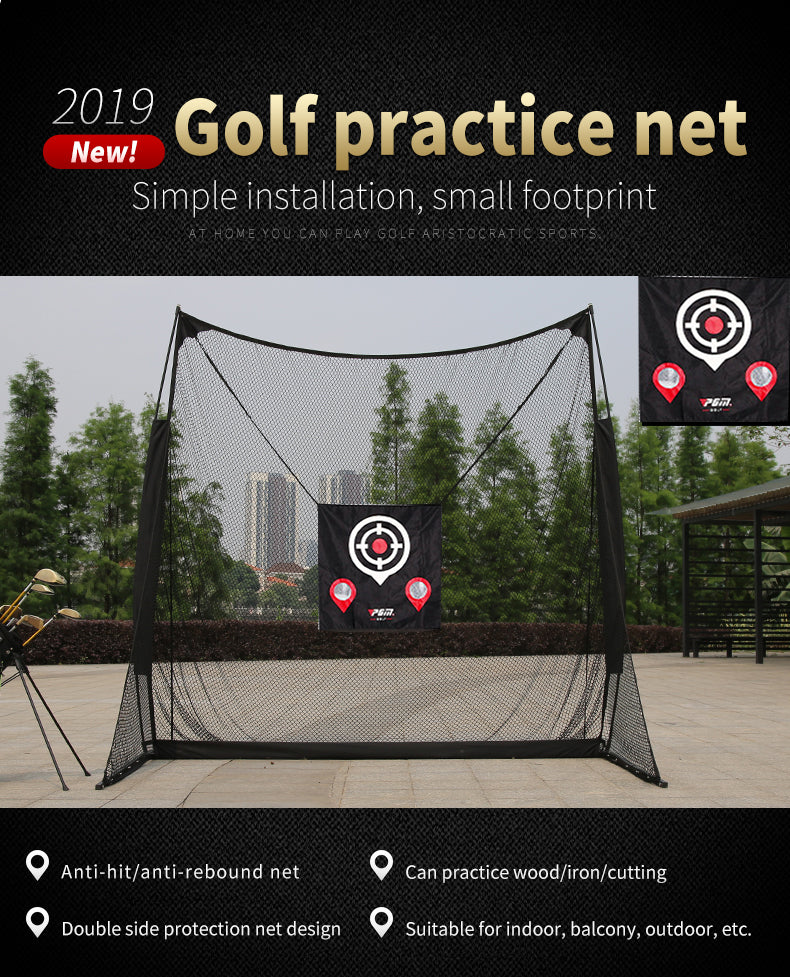 PGM LXW015 Outdoor & Indoor Golf Swing Training Practice net training aids