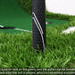 PGM GL009 mini golf putting green trainer putting green mat with two aiming line