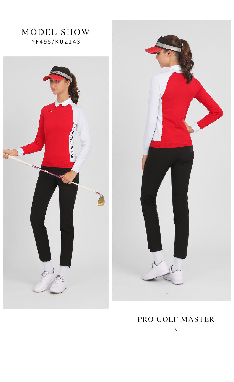 Ladies shop golf sweaters