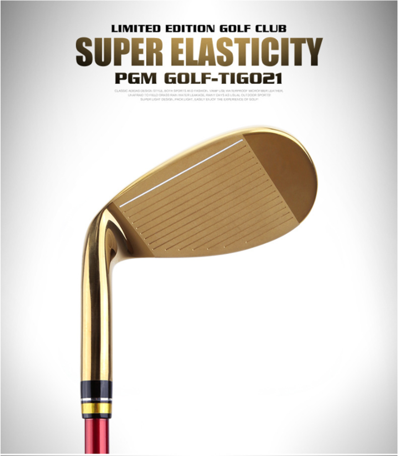 MO EYES Tig021 high performance gold golf irons custom cnc forged mens golf club