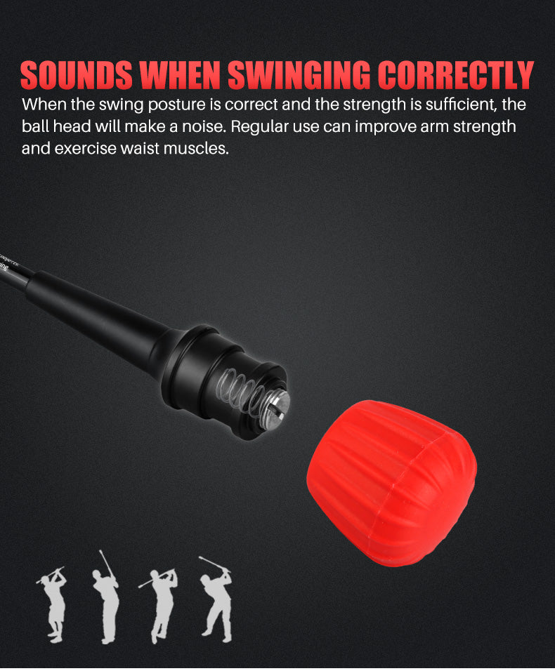 PGM HGB009 golf tool swing trainer golf swing bar golf swing training aid with sound