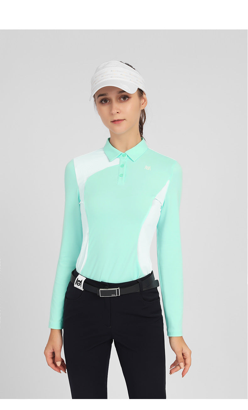 PGM YF477 custom ladies bulk polo golf shirts women odm golf polos