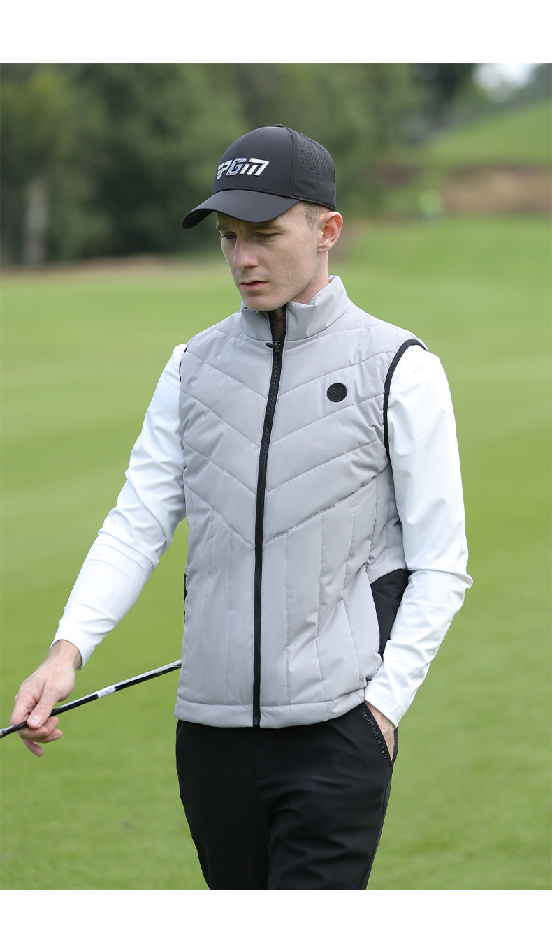 PGM YF519 outdoor golf windbreaker vest winter outerwear mens golf ves PGM GOLF