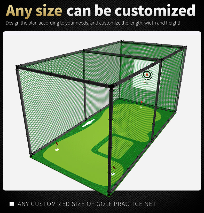 Net World Sports Golf Impact Net Panel For All 10ft Golf Cages Protection Netting You Can Trust Green Other Golf Training Aids