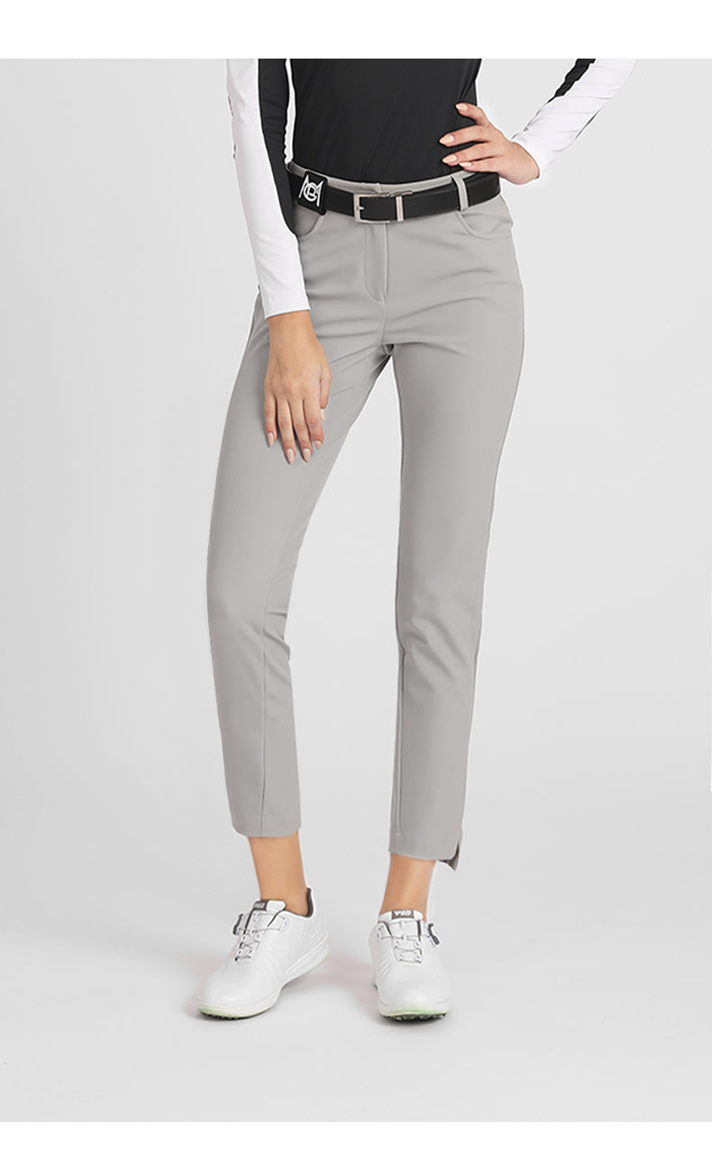 PGM Slim Soft Women Golf Pants Split Sports Trousers Breathable Female  Sweatpant | eBay