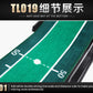 PGM TL019 indoor putting mat with ball-rollback practice golf putting mat