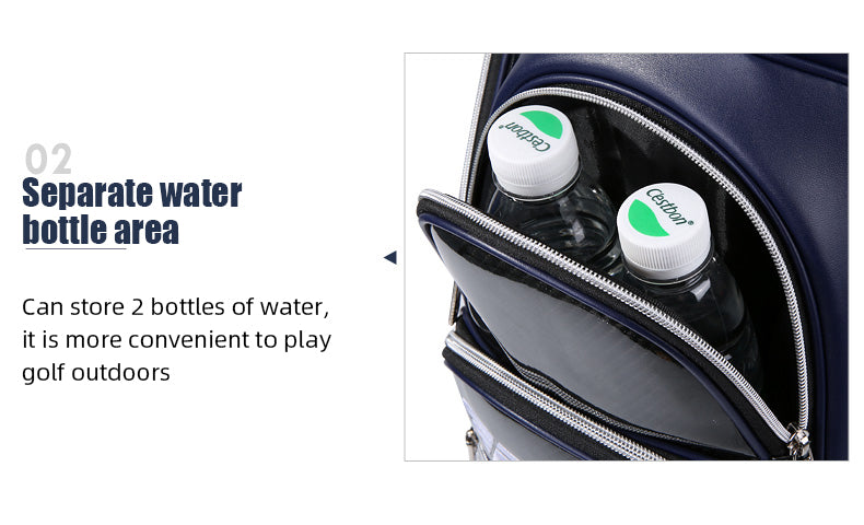 PGM QB108 high quality PU tour golf bags durable waterproof golf staff bag