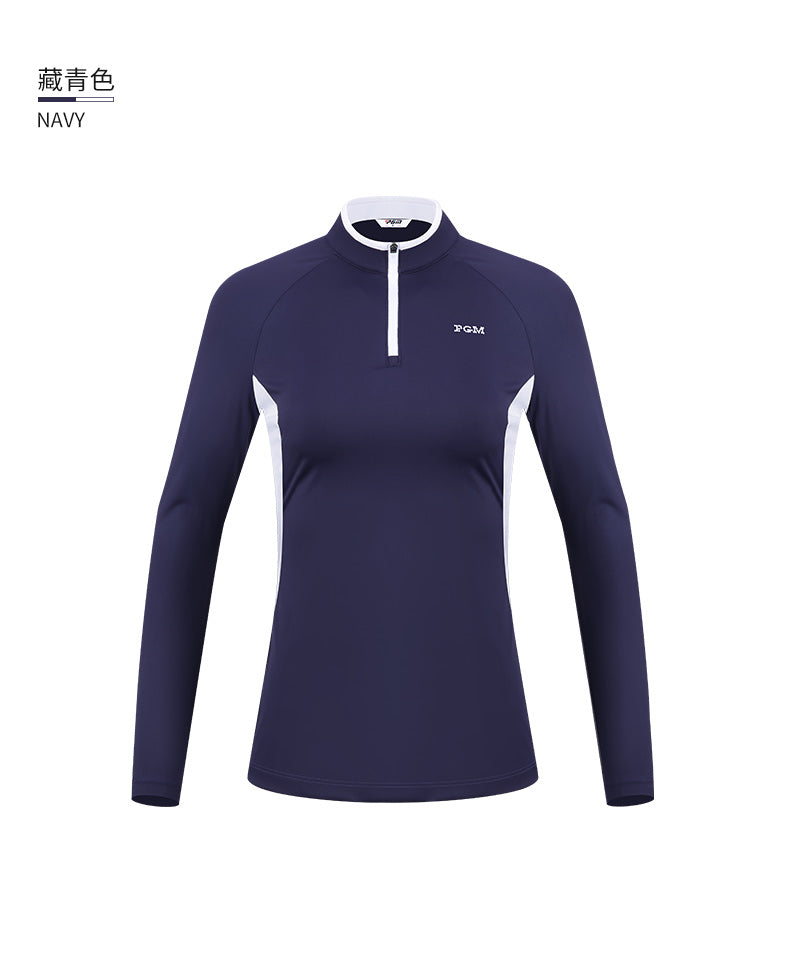 Long sleeve ladies hot sale golf tops