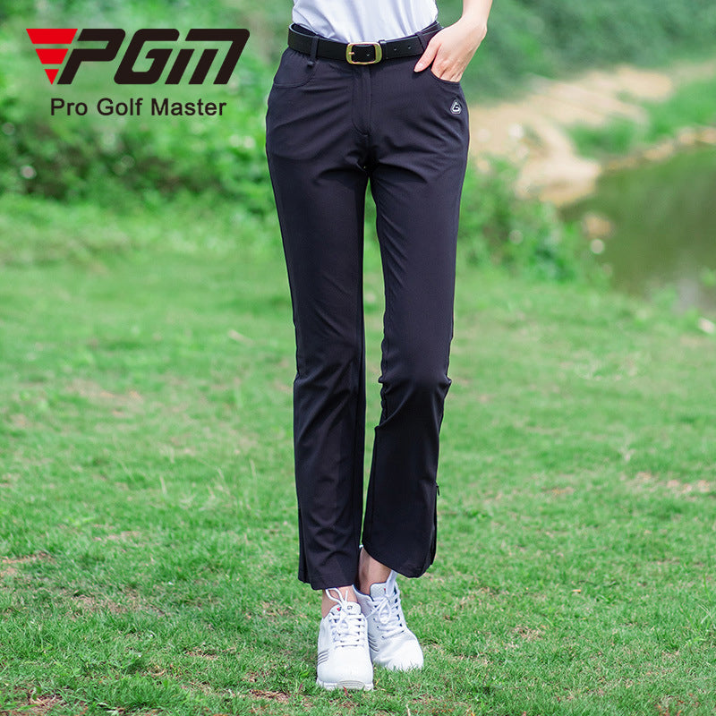 PGM KUZ072 quick dry stretch spandex golf trousers slim fit woman's pa ...