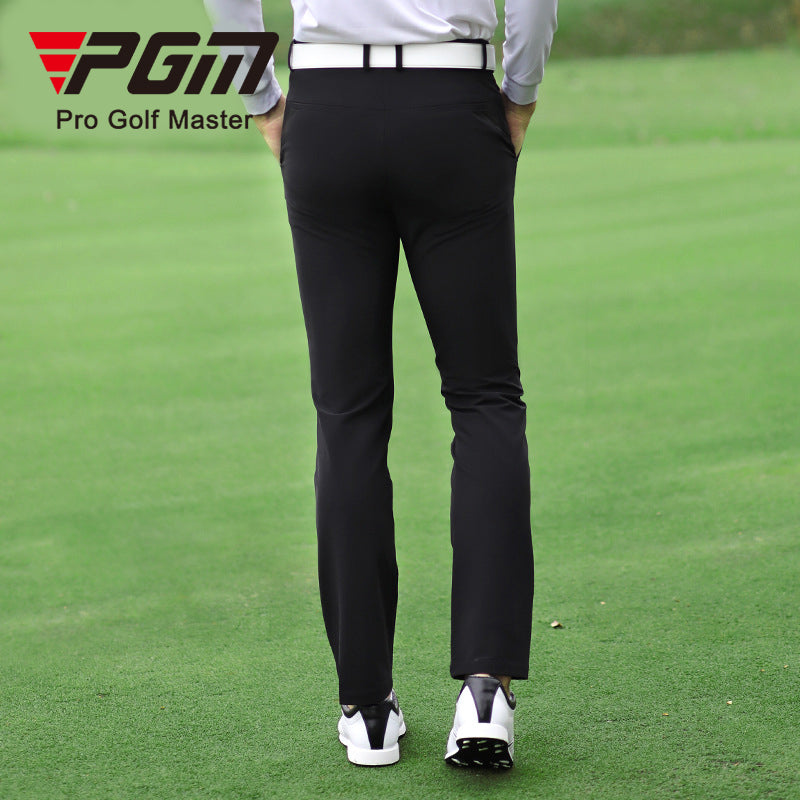 PGM KUZ081 men golf pant stretch polyester golf trousers slim sports breathable golf pants