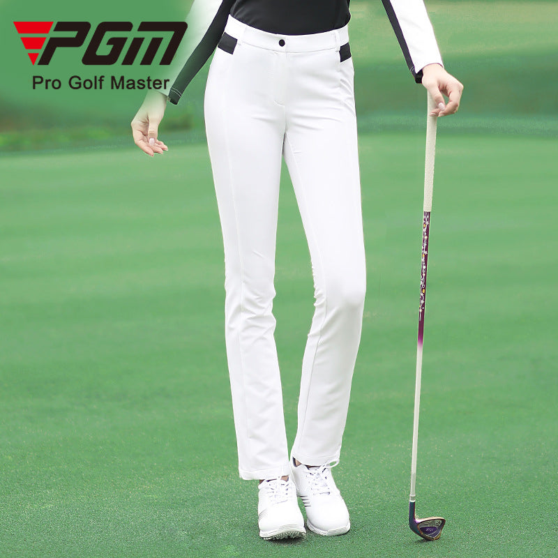 PGM KUZ093 ladies golf training trousers black cotton women golf