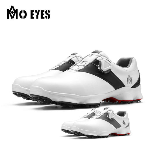 MOEYES M22XZ03 comfortable golf shoes waterproof leather golf shoes for training