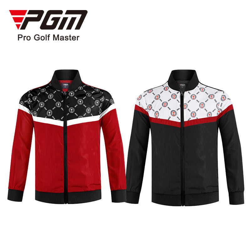 PGM YF432 casual golf shell jacket stand collar outdoor insulated golf jacket