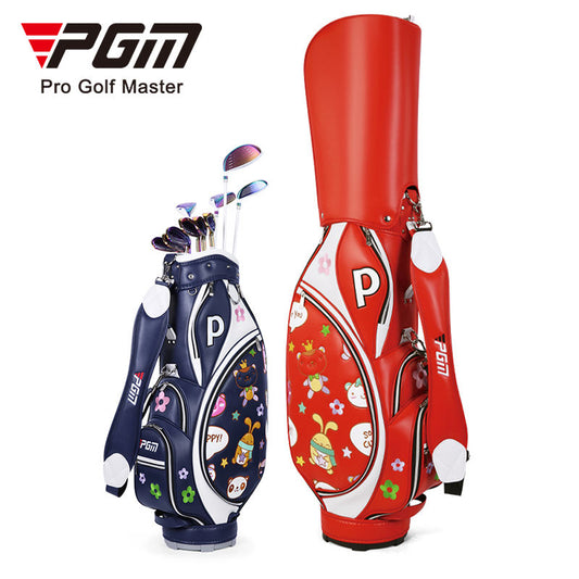PGM QB104 golf equipment funny caddy bag waterproof cartoon ladies golf bag
