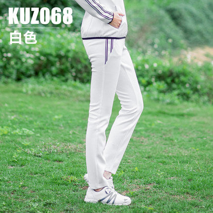 PGM KUZ068 Autumn and Winter New Arrival Women's White Golf Sport Pants