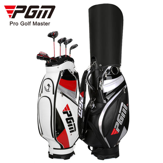 PGM QB015 customize classic golf bags male pu men golf staff bag