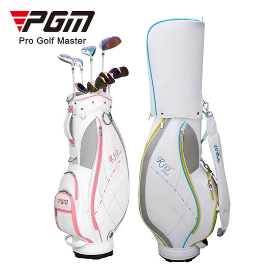 PGM QB042 Woman PU Golf Cart Bag Waterproof Lightweight Staff Golf Bag