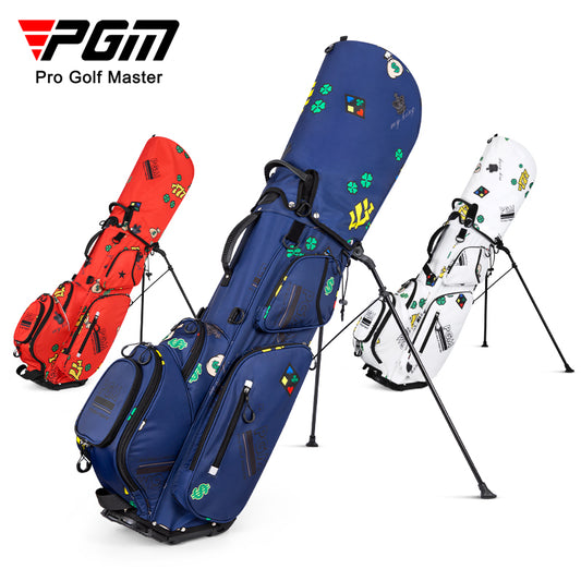PGM QB111 personalised stand golf bag lightweight custom logo nylon golf bag