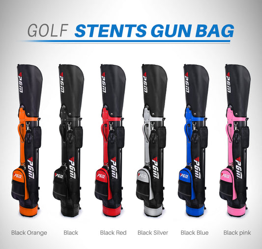PGM QIAB008 custom logo pencil golf cart bag stand sac de golf high quality PU sunday carry golf bag