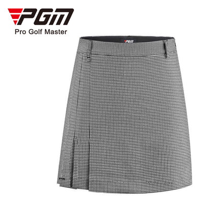 PGM QZ073 pleated athletic women golf skorts with back pocket