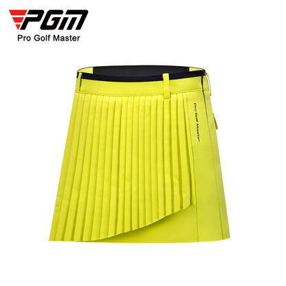 PGM QZ075 premium golf skirt women sports tennis golf dress pleated golf skirt