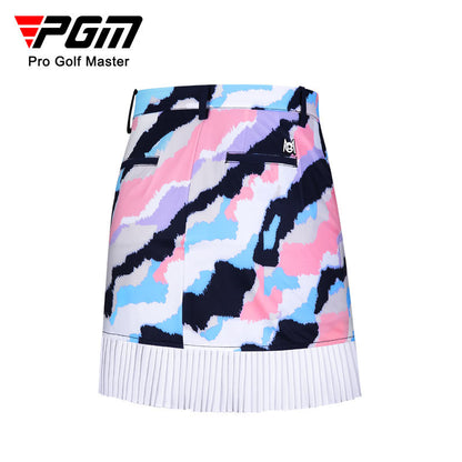 PGM QZ076 women pleated golf skort ladies golf skirt with pockets