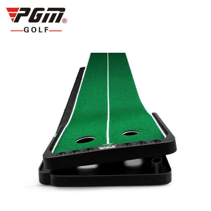 PGM TL010 adjustable slope golf practice mat outdoor auto ball return training golf mat