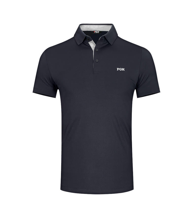 PGM YF397 men breathable custom golf polo shirts high quality golf polo