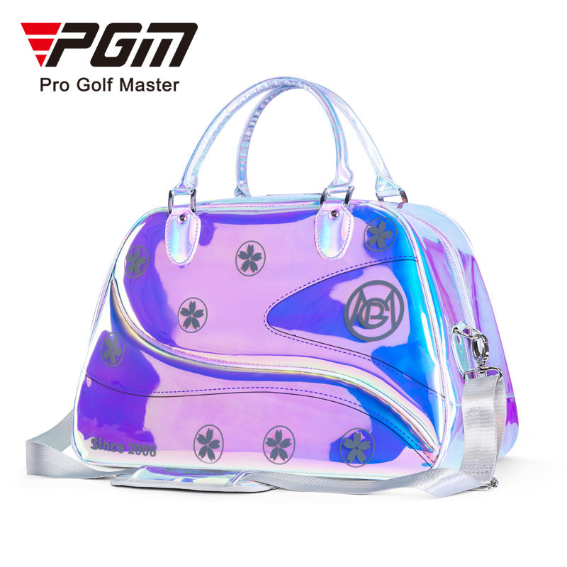 PGM YWB042 TPU golf clothing bag large capacity golf boston bag with shoe