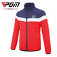 PGM YF507 kids golf padding jacket softshell heated golf jacket with logo