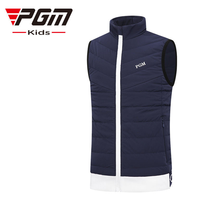 PGM YF512 junior winter golf jacket polyester girl sport golf vest